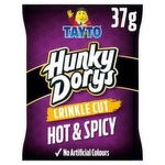 Tayto Hunky Dorys Hot & Spicy Crinkle Cut Crisps (37 g)